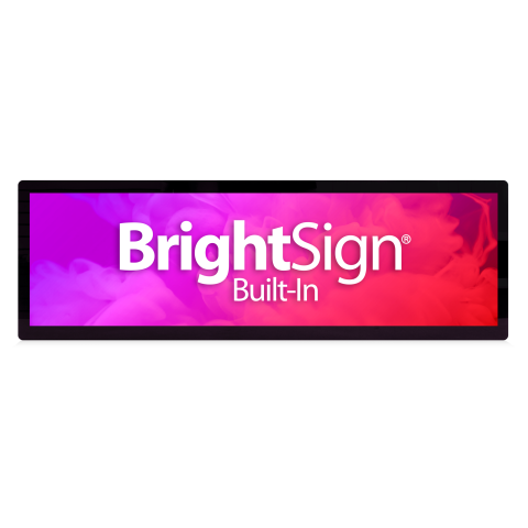 37.0" Ultrawide BrightSign Built-In - Finished